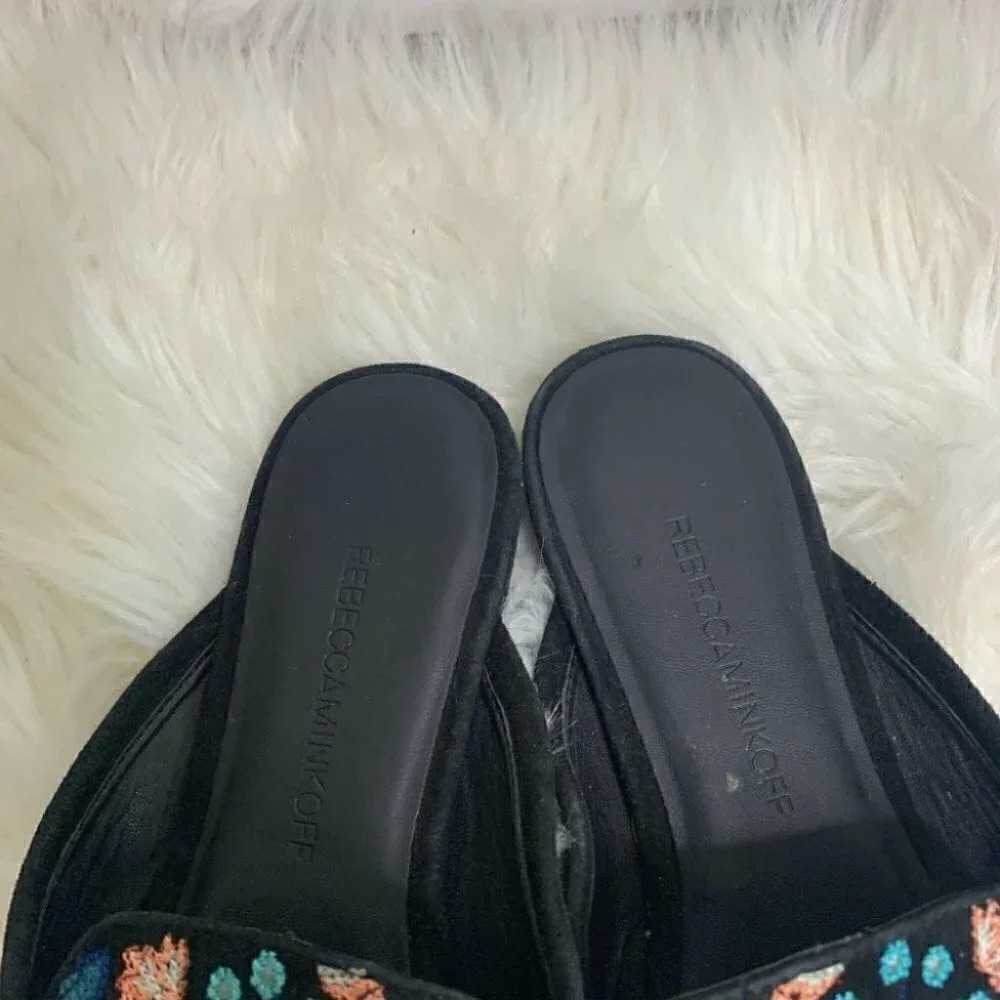 Rebecca Minkoff raylee embroidered loafers 7.5 - Picture 6 of 12